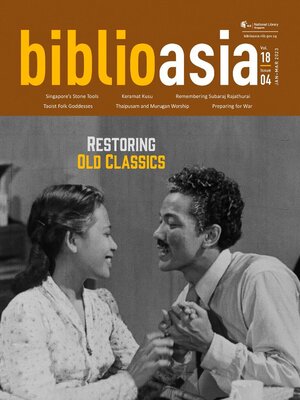cover image of BiblioAsia, Vol 18 issue 4, Jan-Mar 2023